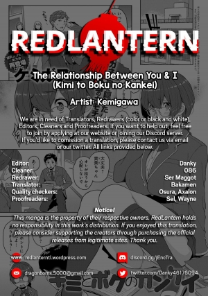 [Kemigawa] Kimi to Boku no Kankei | The Relationship Between You & I (COMIC Anthurium 2018-07) [English] [Redlantern] [Digital] - Page 26