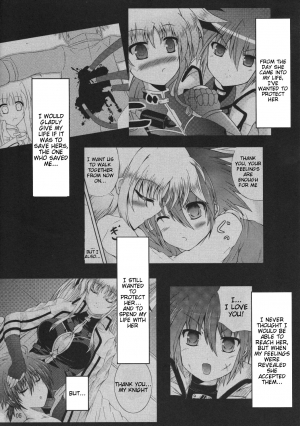 (C83) [Utanone Dou (Utanone Sion)] My Little Knight F (Mahou Shoujo Lyrical Nanoha) [English] [Tigoris Translates] - Page 5