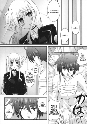 (C83) [Utanone Dou (Utanone Sion)] My Little Knight F (Mahou Shoujo Lyrical Nanoha) [English] [Tigoris Translates] - Page 8