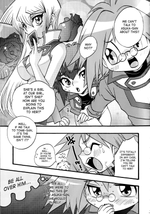  [Kanzen Dokusen (Nekono Tamami)] Akuma no Kuchiduke Devil's Kiss (Yu-Gi-Oh! GX) part 1 [English] [SaHa]  - Page 7