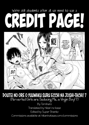 [Tomihero,] Doutei no Ore o Yuuwaku suru Ecchi na Joshi-tachi!? 7 | Perverted girls are seducing me, a virgin boy!? 7 [English] [Hikarinokaze] [Digital] - Page 21