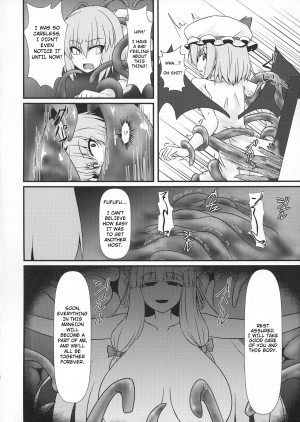 (Reitaisai 16) [Manbun no Ichi (Parmiria)] Patchouli to Remilia no Shokushu Ae | Patchouli and Remilia Served with a Side of Tentacles (Touhou Project) [English] - Page 15