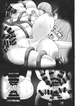 (Reitaisai 16) [Manbun no Ichi (Parmiria)] Patchouli to Remilia no Shokushu Ae | Patchouli and Remilia Served with a Side of Tentacles (Touhou Project) [English] - Page 22