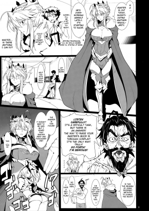 (C94) [Hokkebain! (Halcon)] Ore no Kishiou ga Konna ni Race Queen na Wake ga Nai (Fate/Grand Order) [English] [KyuSee] - Page 3