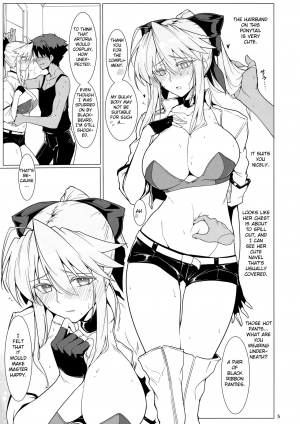 (C94) [Hokkebain! (Halcon)] Ore no Kishiou ga Konna ni Race Queen na Wake ga Nai (Fate/Grand Order) [English] [KyuSee] - Page 5