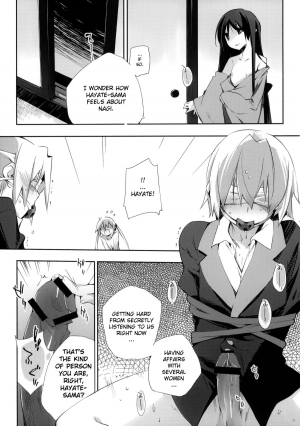 (C76) [Mono x Chro (Kokonoka)] Kataomoi kara Kataomoi made. | From one Unrequited Love to Another (Hayate no Gotoku!) [English] [YQII] - Page 13