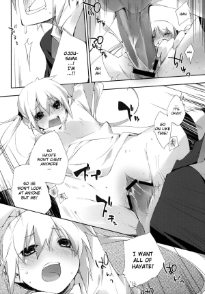 (C76) [Mono x Chro (Kokonoka)] Kataomoi kara Kataomoi made. | From one Unrequited Love to Another (Hayate no Gotoku!) [English] [YQII] - Page 20