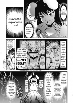 [Musashi-dou] Eirin no Kinoko wo Kaguya to Udonge ga Love Love Hon (Touhou Project) [English] - Page 14