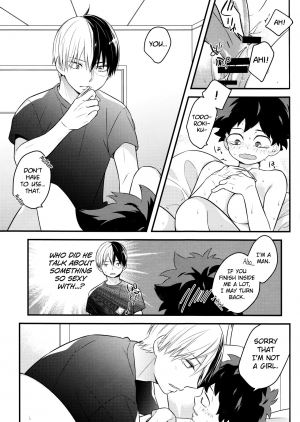  (SUPER27) [27 (Shio)] Todoroki-kun to Izuku-kun ga xx Suru Hanashi 2-kaime!!! (Boku no Hero Academia) [English] [biribiri]  - Page 18