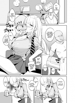 [EROTOMANIA (Nanae)] Ecchi na Gal JK ga Kyokon Zetsurin Oji-san to Pakoru Yatsu. [English] [Nisor] [Digital] - Page 5