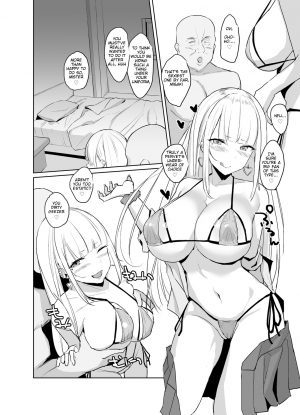 [EROTOMANIA (Nanae)] Ecchi na Gal JK ga Kyokon Zetsurin Oji-san to Pakoru Yatsu. [English] [Nisor] [Digital] - Page 10