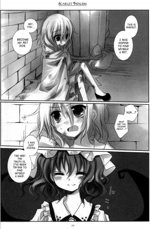 (Reitaisai 6) [CHRONOLOG, Rengaworks (Sakurazawa Izumi)] Scarlet Fatalism (Touhou Project) [English] [SaHa] [Incomplete] - Page 6