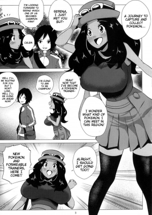 (C85) [Amarini Senpaku! (Yokkora)] Mega Bitch Serena (Pokemon X and Y) [English] [doujin-moe.us + SMDC] - Page 4