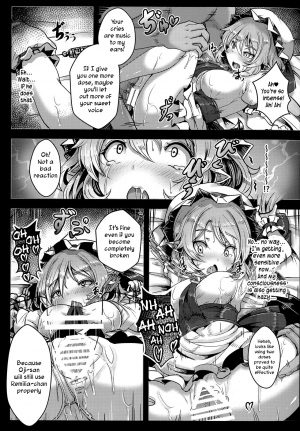 (Reitaisai 15) [Hakusen (Opanchu)] Okusuri Remilia! | Drugged Remilia! (Touhou Project) [English] [CoC] - Page 7