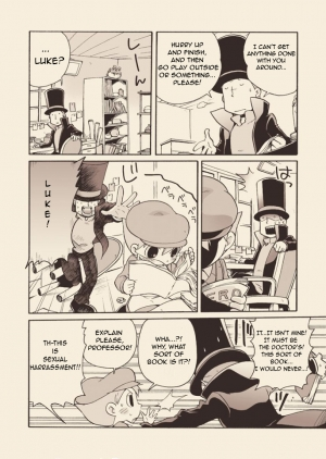 (C74) [M Kichibeya (Uchida Junta)] Luke to Meisou suru Otona (Professor Layton) [English] - Page 8