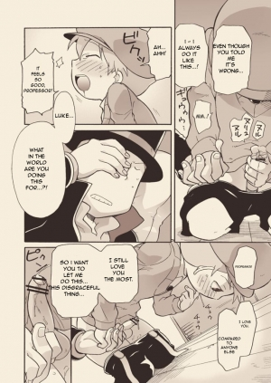 (C74) [M Kichibeya (Uchida Junta)] Luke to Meisou suru Otona (Professor Layton) [English] - Page 14