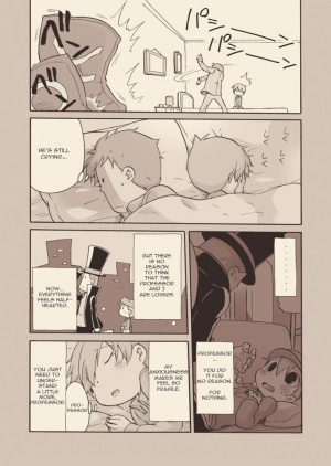 (C74) [M Kichibeya (Uchida Junta)] Luke to Meisou suru Otona (Professor Layton) [English] - Page 27