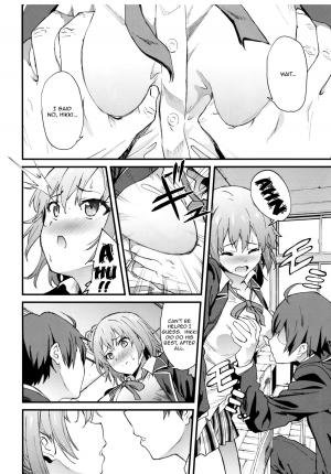 (COMIC1☆9) [EXTENDED PART (YOSHIKI)] Yahari Ore wa Hentai Love Come ga Ii. 4 (Yahari Ore no Seishun Love Come wa Machigatteiru.) [English] - Page 6