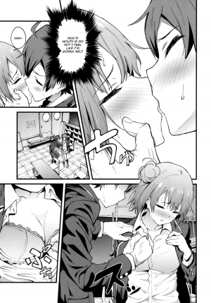 (COMIC1☆9) [EXTENDED PART (YOSHIKI)] Yahari Ore wa Hentai Love Come ga Ii. 4 (Yahari Ore no Seishun Love Come wa Machigatteiru.) [English] - Page 7