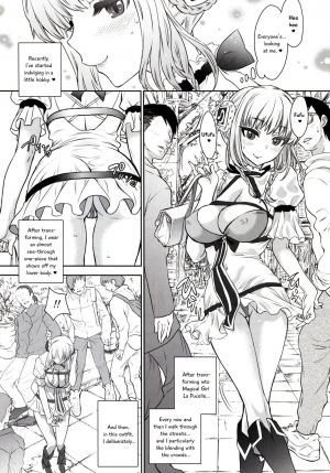 [Shoujo Gesshoku (Shimao Kazu)] La Pucelle ga Chikan Densha de Lapulapu Shichau Hon (Mahou Shoujo Ikusei Keikaku) [English] [2017-01-25] - Page 5