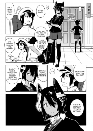 (C91) [Enuma elish (Yukimi)] Tenryuu wa Gobusata desu | It's Been a While for Tenryuu (Kantai Collection -KanColle-) [English] [Zero Translations] - Page 13