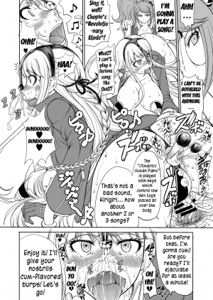 (C85) [Majimadou (Matou)] Enoshima Sensei no Chou Zetsubouteki Zecchou Jugyou (Danganronpa) [English] {Less Censored Version} - Page 12