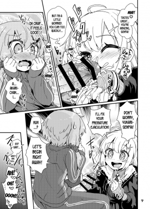 [Konnyaku Nabe (magifuro Konnyaku)] Futanari Yukari-san wa Zenshin Binkan (VOICEROID) [English] [desudesu] [Digital] - Page 8