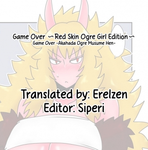  [Hroz] Game Over -Akahada Ogre Musume Hen- | Game Over 〜Red Skin Ogre Girl Edition〜 [English] [Digital] {Erelzen}  - Page 14