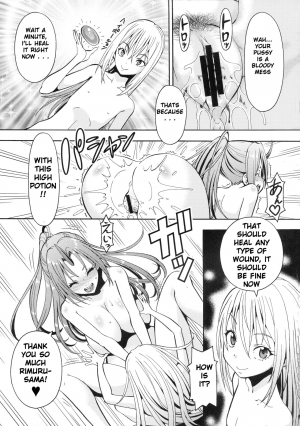 (COMIC1☆16) [Toraya (ITOYOKO)] EroSli! (Tensei Shitara Slime datta Ken) [English] - Page 14