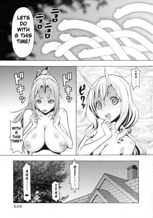 (COMIC1☆16) [Toraya (ITOYOKO)] EroSli! (Tensei Shitara Slime datta Ken) [English] - Page 34