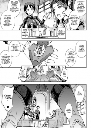  [Erect Sawaru] Raikou Shinki Aigis Magia - PANDRA saga 3rd ignition - Part 1 - Biribiri Seitokaicho (COMIC Unreal 2016-10 Vol. 63) [English] [Jormangander]  - Page 8