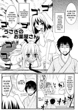 (C82) [Ryokucha Combo (Chameleon)] Usagi no Okusuriyasan (Touhou Project) [English] [biribiri] - Page 5