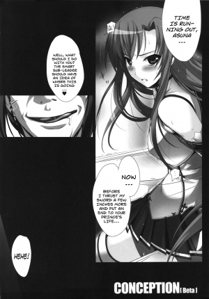 (C83) [Zankirow (Onigirikun)] PILEDGE CONCEPTION [Beta] (Sword Art Online) [English] {Maipantsu} - Page 6