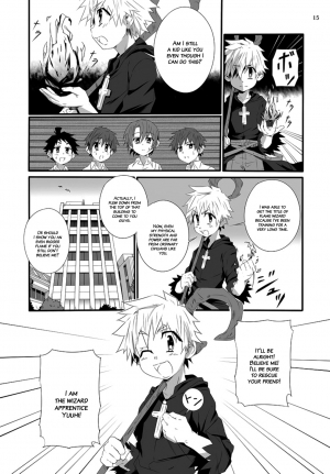 (Shota Scratch 15) [gymno (Kiriya)] Minarai Majutsushi no Ninmu! II | Mission of a Wizard's Apprentice! II [English] {Hataraki Bachi Translations} [Decensored] - Page 15