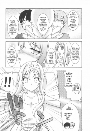 (C95) [RED RIBBON REVENGER (Makoushi)] Yume no Kuni no Alice ~The another world~ (Sword Art Online) [English] [animefan71109] - Page 10