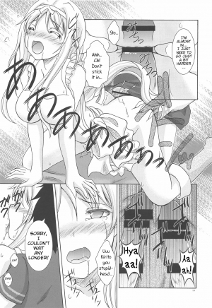 (C95) [RED RIBBON REVENGER (Makoushi)] Yume no Kuni no Alice ~The another world~ (Sword Art Online) [English] [animefan71109] - Page 19