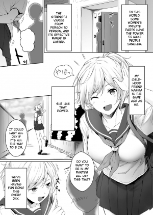  [Honey lounge (Hachimitsu)] Shukushou Seikatsu ~Osananajimi to no Sugoshikata~ | Shrinking Activity ~How To Spend Time With Childhood Friend~ [English] [zupernam]  - Page 4