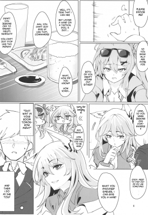 (C95) [Hello Girls! (10eki)] Usotsuki Nemurihime | The Liar Sleeping Princess (Girls' Frontline) [English] [Spicaworks] - Page 6