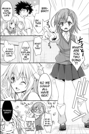 (C84) [Natsuiro Shoujo (Takanashi Haruto)] Shiyouyo! (Toaru Kagaku no Railgun) [English] [Tigoris Translates] [Decensored] - Page 8