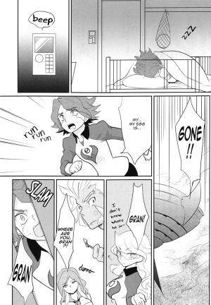 [Gokudou Daigensui (Kayama Noriaki)] Burn no Ohana Kyouseijufun Saseyouse! (Inazuma 11) [English] - Page 12