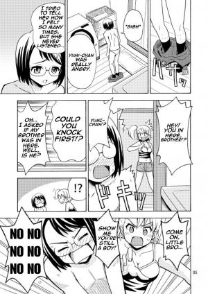 [Yoshida Gorou Shoukai (Yoshida Gorou)] Onnanoko ni Natta Onichan o Ijimenaide! [English] - Page 8