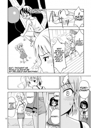 [Yoshida Gorou Shoukai (Yoshida Gorou)] Onnanoko ni Natta Onichan o Ijimenaide! [English] - Page 15