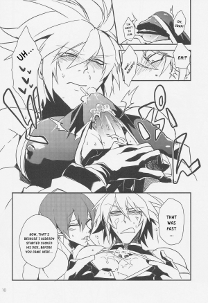 [DBH (Rokusuke)] Inu Hebi Donburi 3 | Snake-Dog Bowl 3 (BlazBlue) [English] {Kusanyagi} - Page 9