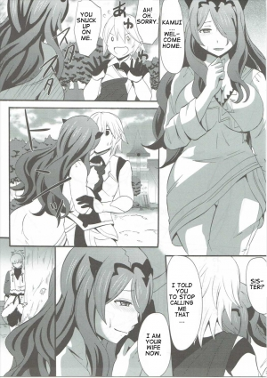 (C89) [Little★Cosmos (Ayano Rumi)] Shinkon Futeizuma Camilla | Unfaithful Newlywed Camilla (Fire Emblem if) [English] - Page 23