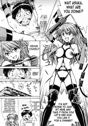 [Shimekiri Sanpunmae (Tukimi Daifuku)] Ecchi na Cosplay Asuka o Meshiagare (Neon Genesis Evangelion) [English] =LWB= - Page 29