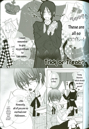 [Pink Kitten (Naokichi.)] Trick or Treat? (Black Butler) [English] [Maiden of the Moon] - Page 3