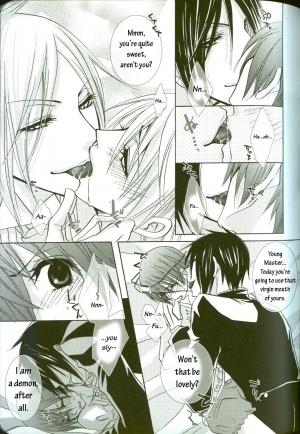 [Pink Kitten (Naokichi.)] Trick or Treat? (Black Butler) [English] [Maiden of the Moon] - Page 7