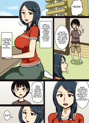 [Mikan Dou] Musuko no Musuko ga Dekai | My Son's Dick is Big [English][Amoskandy] - Page 3