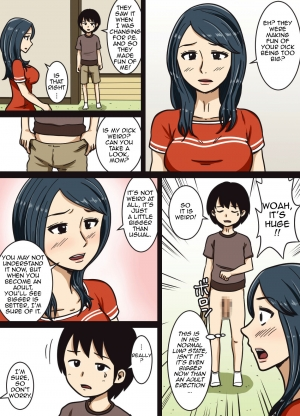 [Mikan Dou] Musuko no Musuko ga Dekai | My Son's Dick is Big [English][Amoskandy] - Page 4