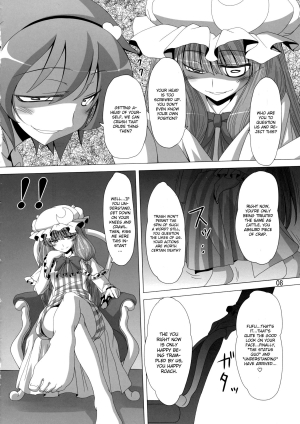 [Hibiki Kagayaki] A Book Where Patchouli and Satori Look Down On You With Disgust (English) - Page 10